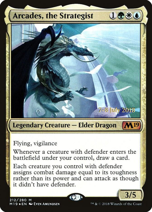 Arcades, the Strategist [Prerelease Cards] 212