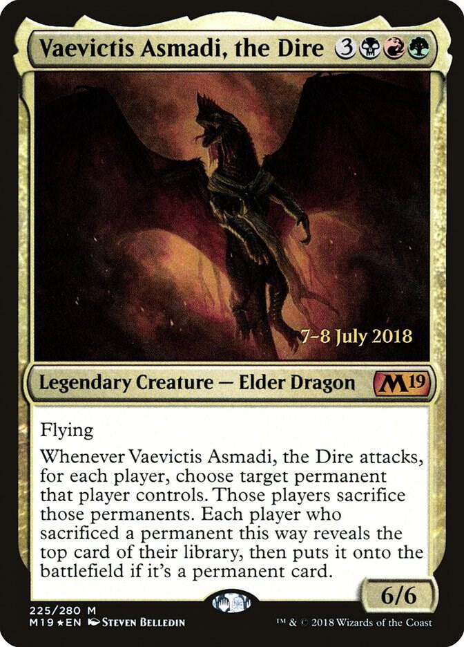 Vaevictis Asmadi, the Dire [Prerelease Cards] 225