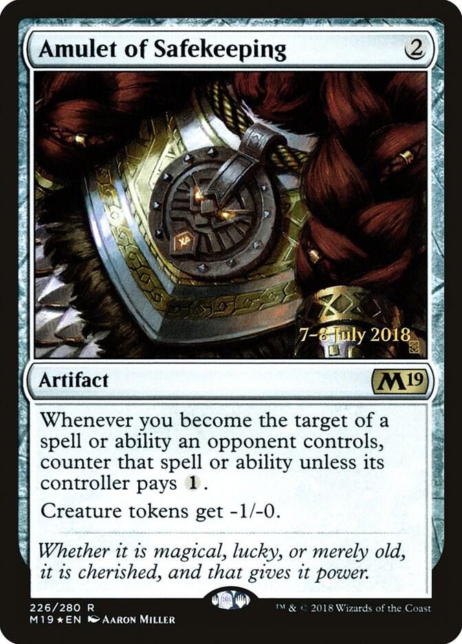 Amulet of Safekeeping [Prerelease Cards] 226