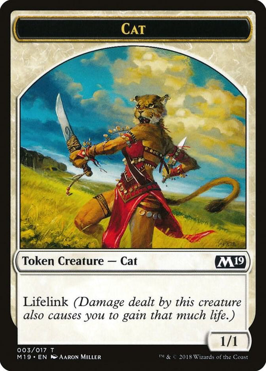 Cat Token [Core Set 2019] 3