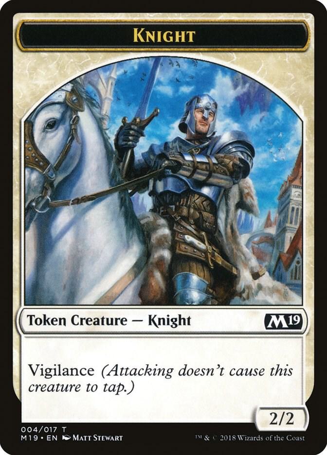 Knight Token [Core Set 2019] 4