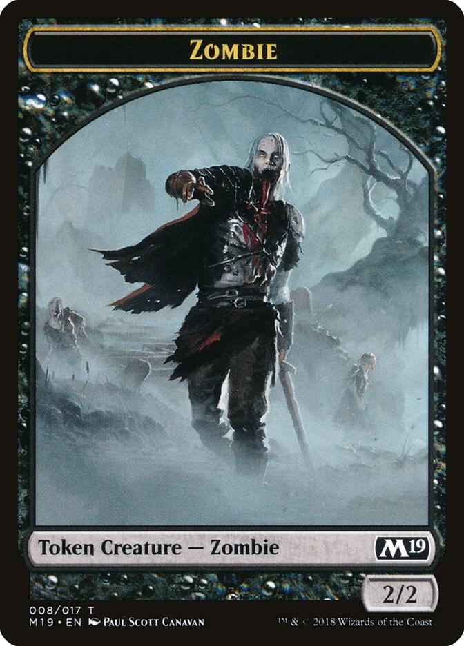 Zombie Token [Core Set 2019] 8