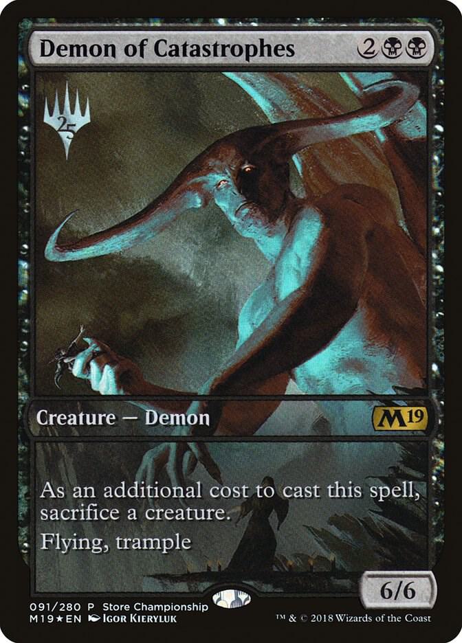 Demon of Catastrophes [Game Day & Store Championship Promos] 91