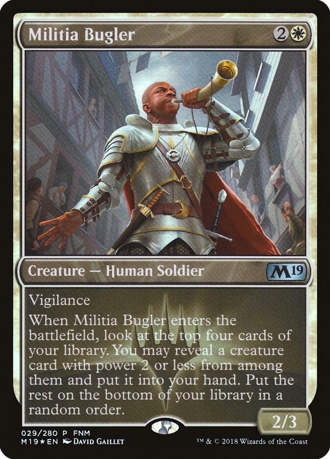 Militia Bugler [FNM Promos] 29