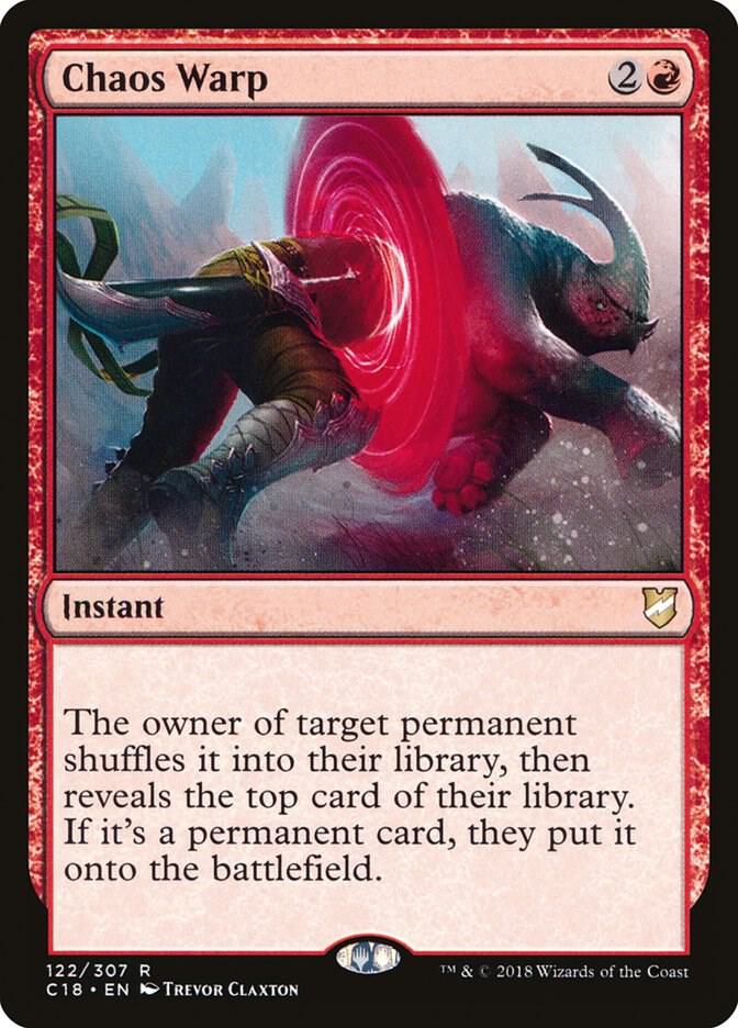 Chaos Warp [Commander 2018] 122