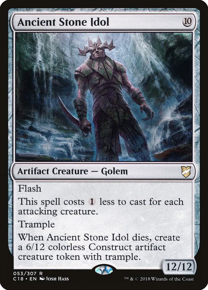 Ancient Stone Idol [Commander 2018] 53
