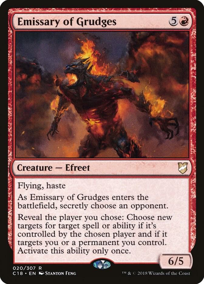 Emissary of Grudges [Commander 2018] 20