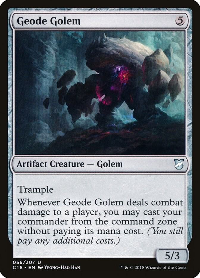 Geode Golem [Commander 2018] 56