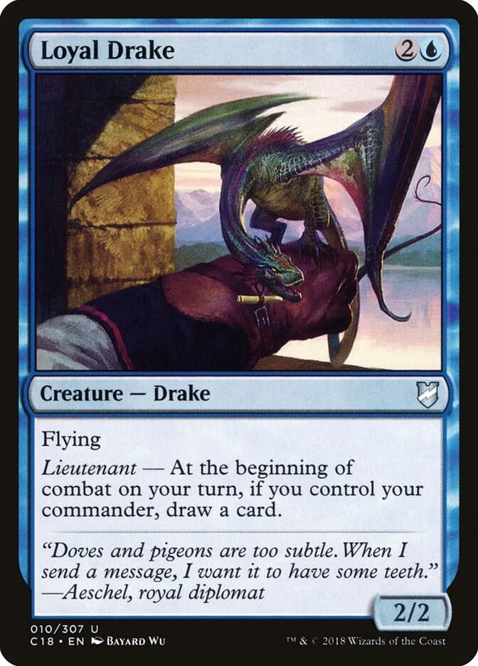 Loyal Drake [Commander 2018] 10