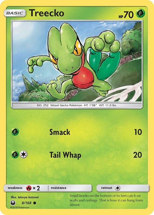Treecko (8) [SM - Celestial Storm] 8/168