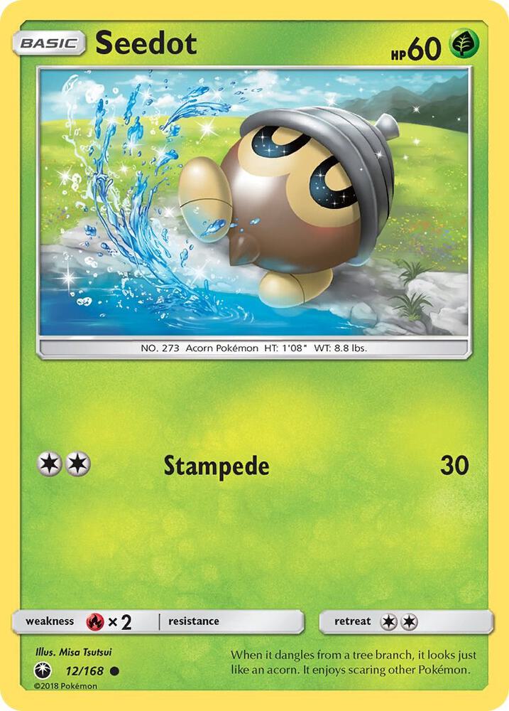 Seedot (12) [SM - Celestial Storm] 12/168