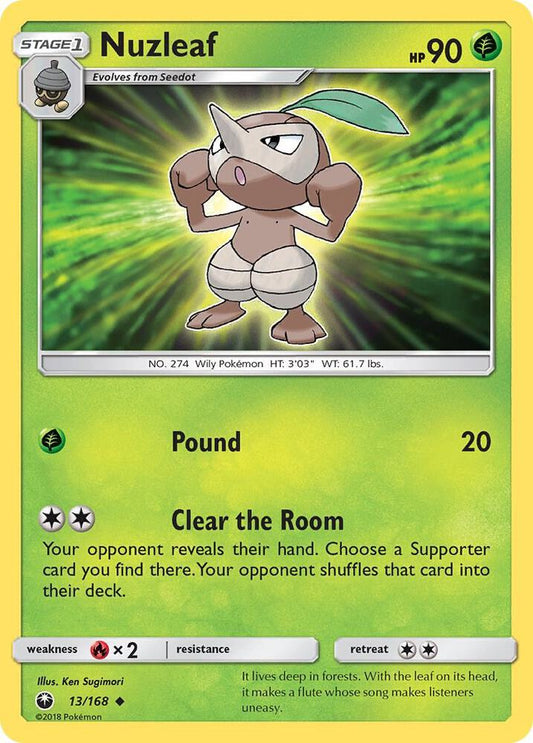 Nuzleaf [SM - Celestial Storm] 13/168