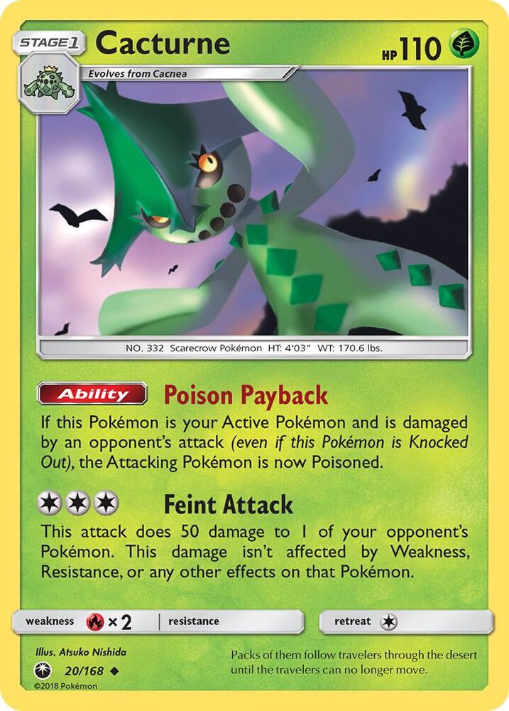 Cacturne [SM - Celestial Storm] 20/168