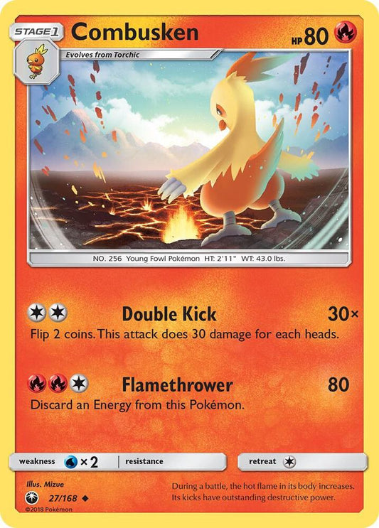 Combusken [SM - Celestial Storm] 27/168