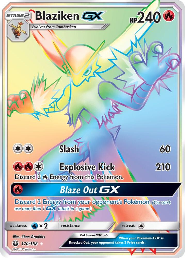 Blaziken GX (Secret) [SM - Celestial Storm] 170/168
