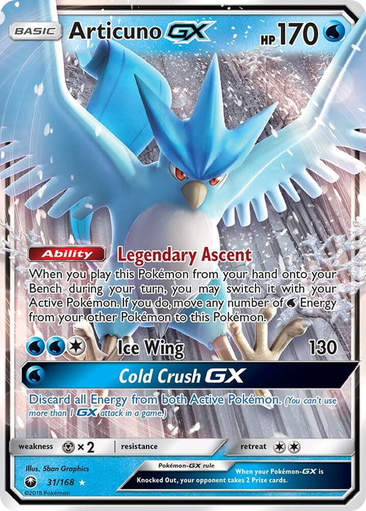 Articuno GX [SM - Celestial Storm] 31/168