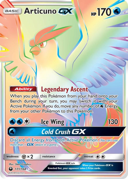 Articuno GX (Secret) [SM - Celestial Storm] 171/168