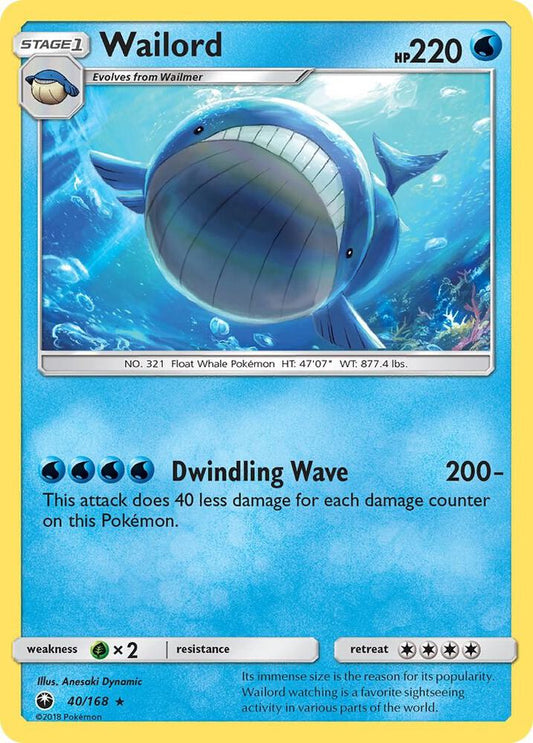 Wailord [SM - Celestial Storm] 40/168