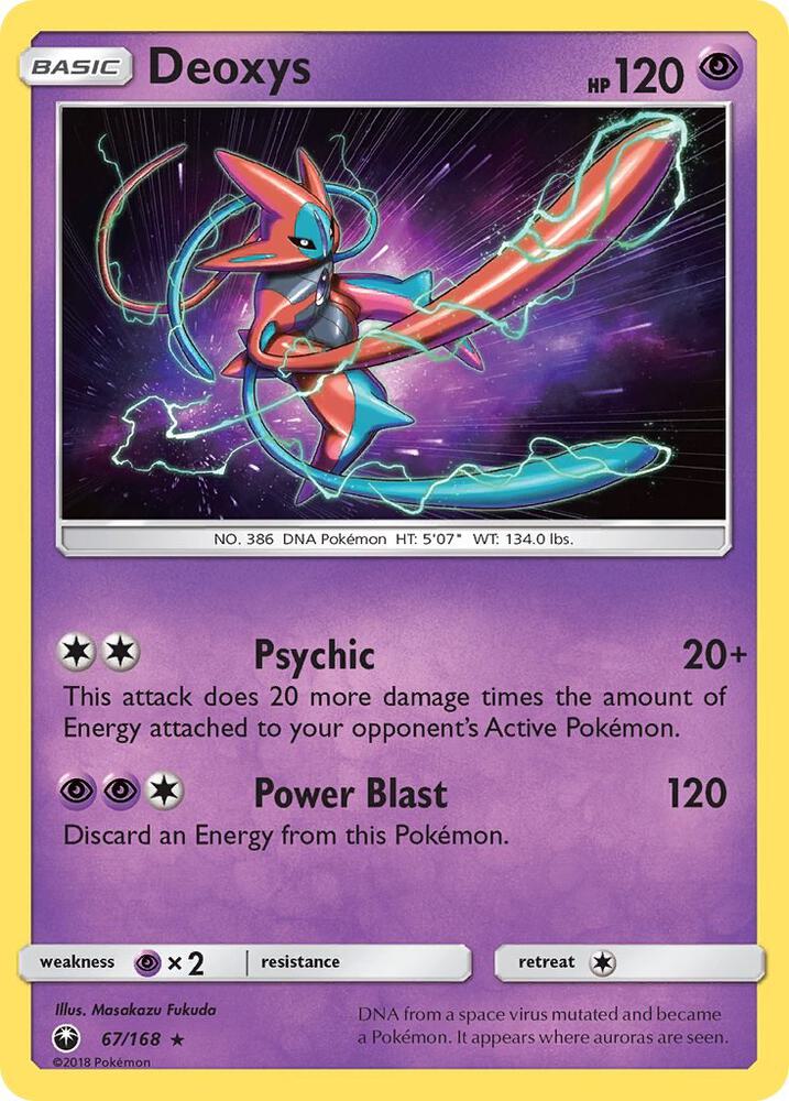 Deoxys (67) [SM - Celestial Storm] 67/168