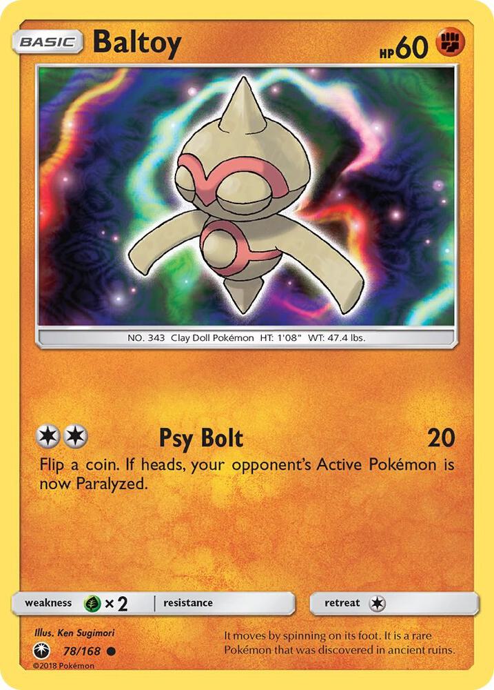 Baltoy [SM - Celestial Storm] 78/168