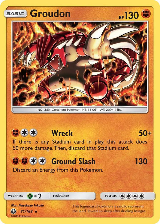 Groudon [SM - Celestial Storm] 81/168