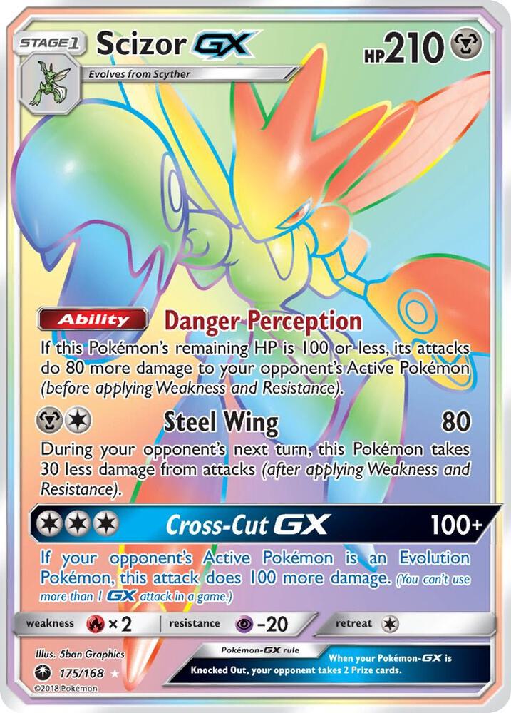 Scizor GX (Secret) [SM - Celestial Storm] 175/168