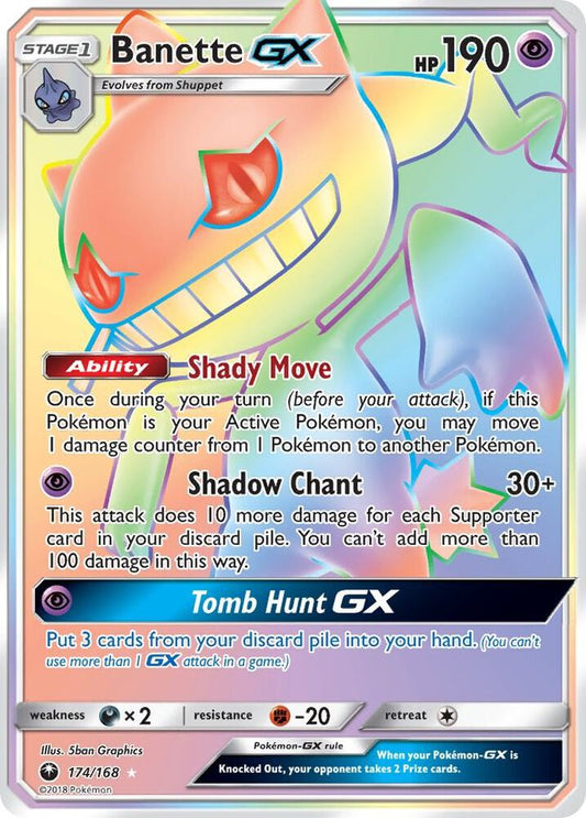 Banette GX (Secret) [SM - Celestial Storm] 174/168