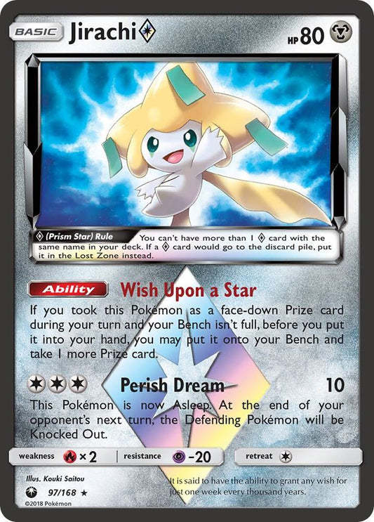 Jirachi Prism Star [SM - Celestial Storm] 97/168