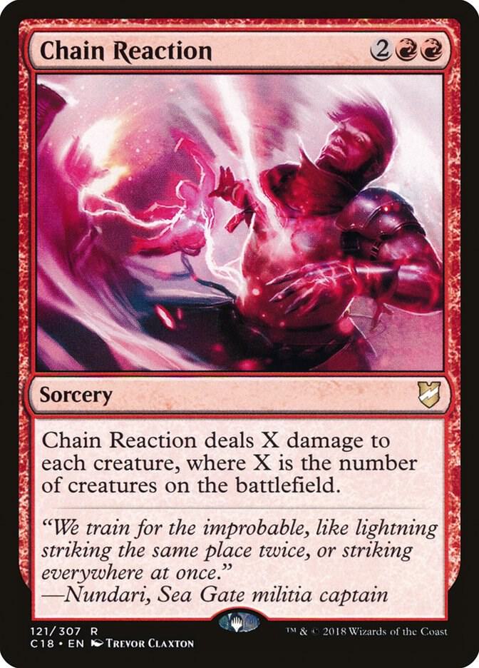 Chain Reaction [Commander 2018] 121