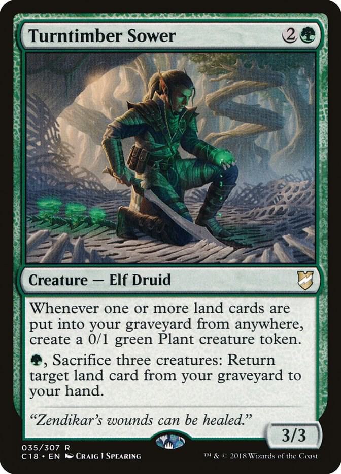 Turntimber Sower [Commander 2018] 35