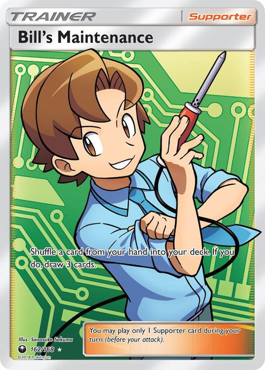 Bill's Maintenance (Full Art) [SM - Celestial Storm] 162/168