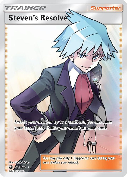 Steven's Resolve (Full Art) [SM - Celestial Storm] 165/168
