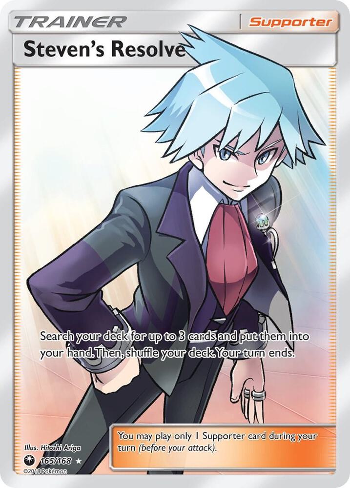 Steven's Resolve (Full Art) [SM - Celestial Storm] 165/168