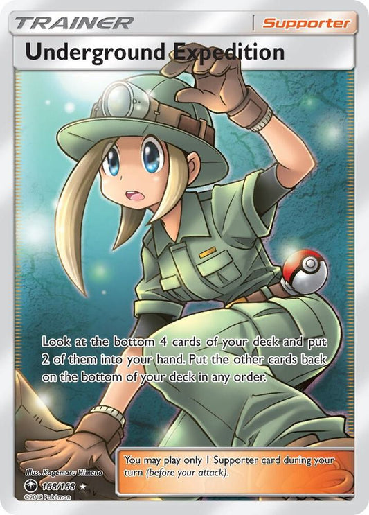 Underground Expedition (Full Art) [SM - Celestial Storm] 168/168