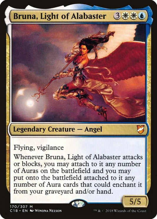 Bruna, Light of Alabaster [Commander 2018] 170