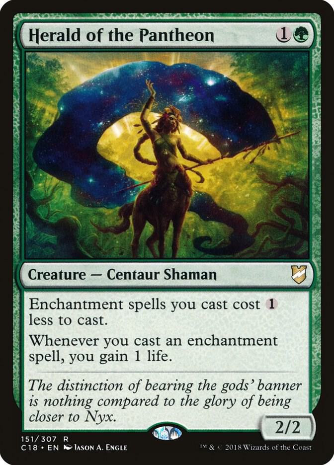 Herald of the Pantheon [Commander 2018] 151