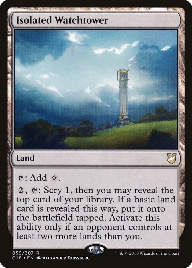 Isolated Watchtower [Commander 2018] 59