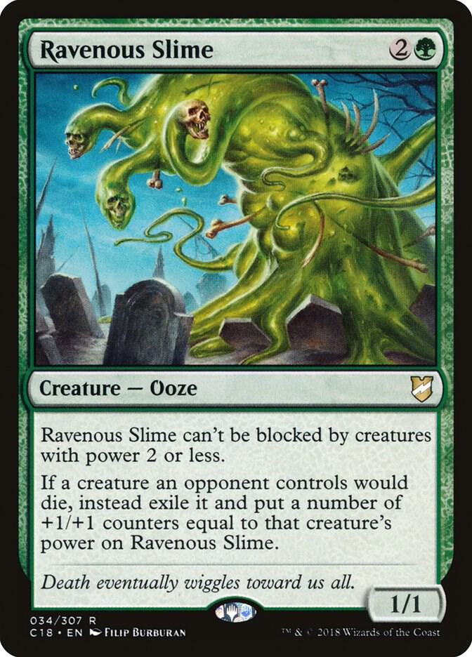 Ravenous Slime [Commander 2018] 34