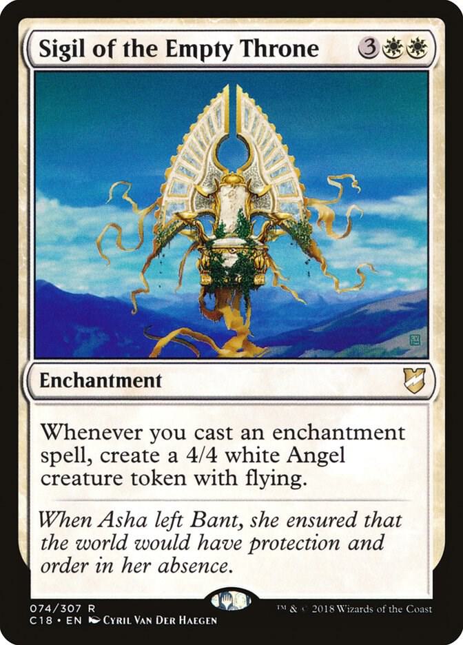 Sigil of the Empty Throne [Commander 2018] 74