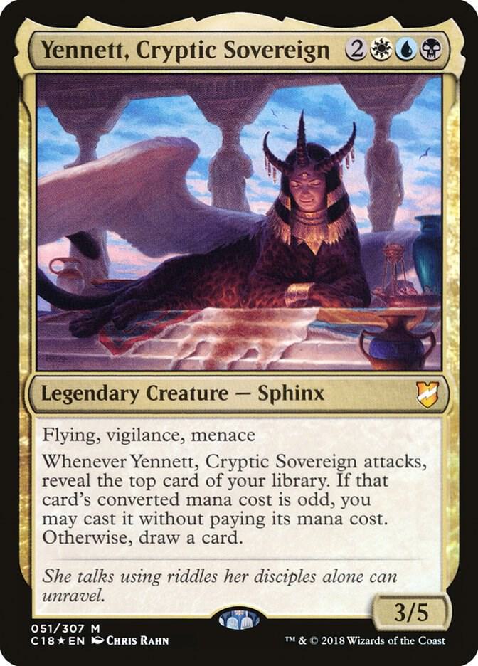 Yennett, Cryptic Sovereign [Commander 2018] 51