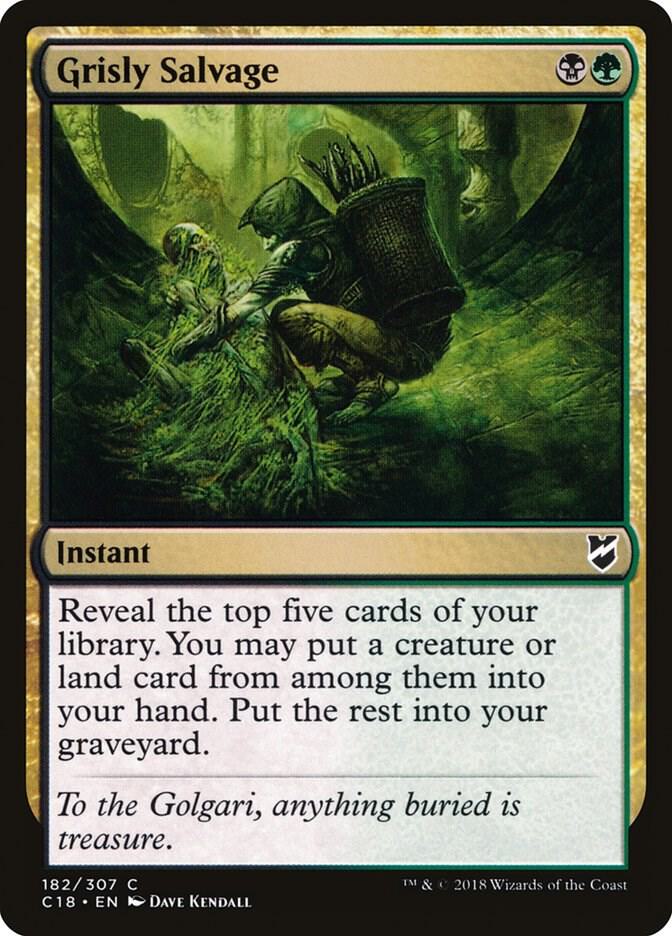 Grisly Salvage [Commander 2018] 182