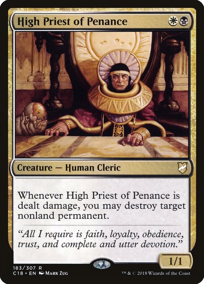 High Priest of Penance [Commander 2018] 183