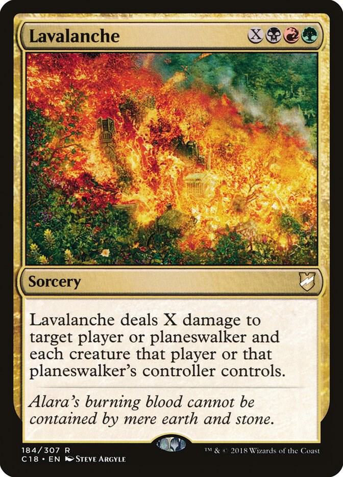Lavalanche [Commander 2018] 184