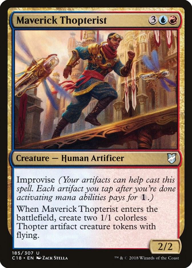 Maverick Thopterist [Commander 2018] 185