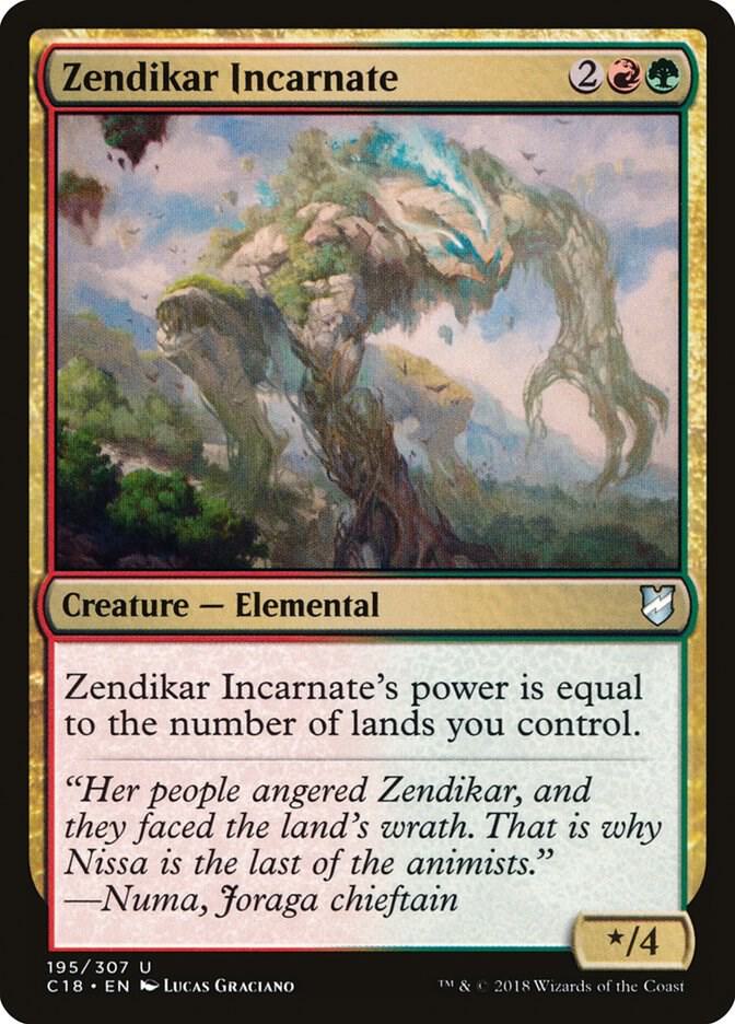 Zendikar Incarnate [Commander 2018] 195