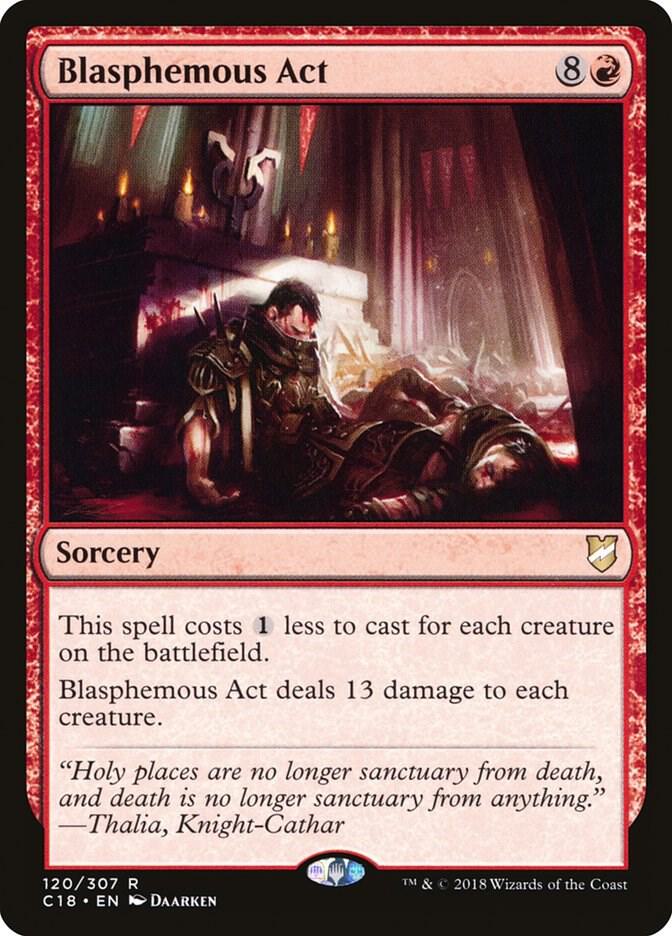 Blasphemous Act [Commander 2018] 120