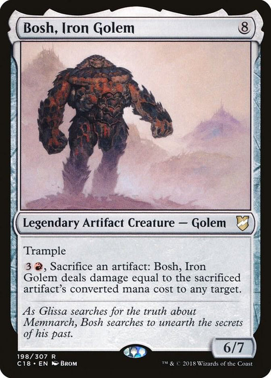 Bosh, Iron Golem [Commander 2018] 198