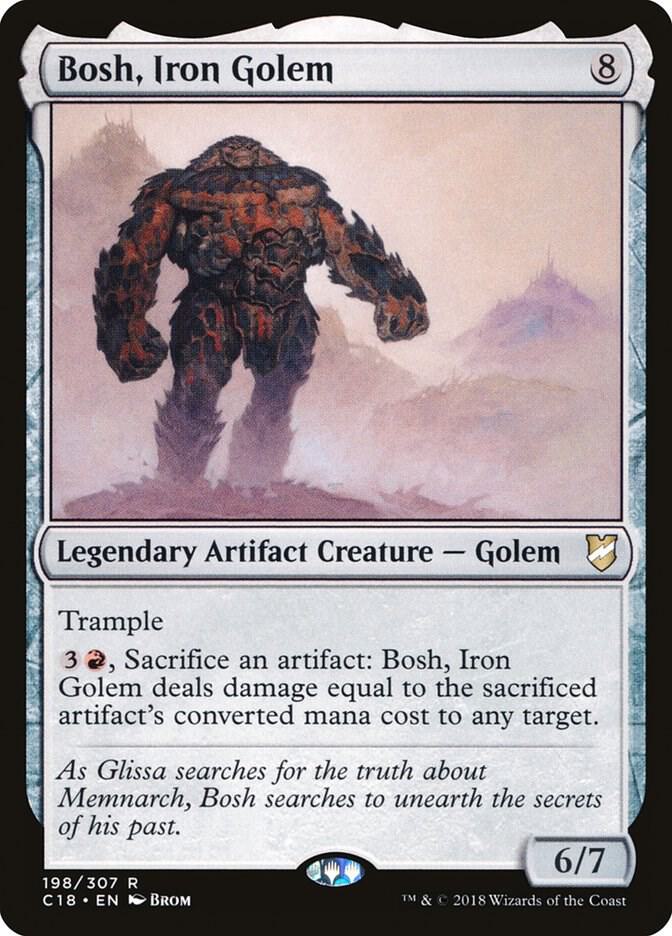 Bosh, Iron Golem [Commander 2018] 198