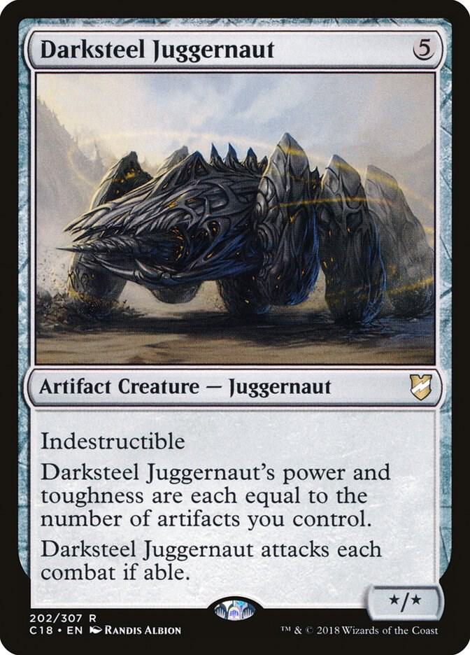 Darksteel Juggernaut [Commander 2018] 202
