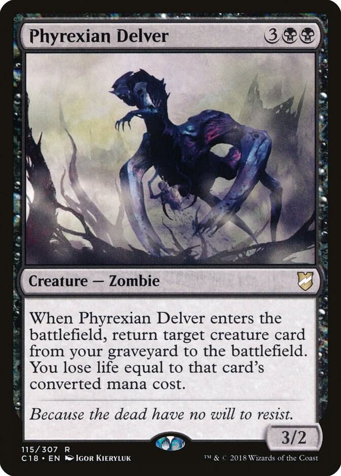 Phyrexian Delver [Commander 2018] 115